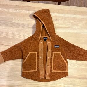 Patagonia fleece. Size 12-18 months